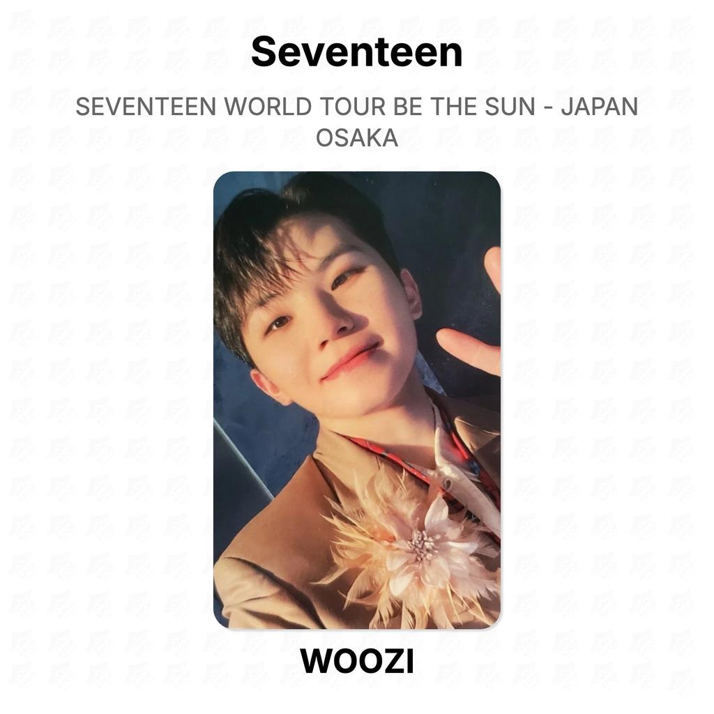 Seventeen WORLD TOUR BE THE SUN - JAPAN OSAKA Official Photocard