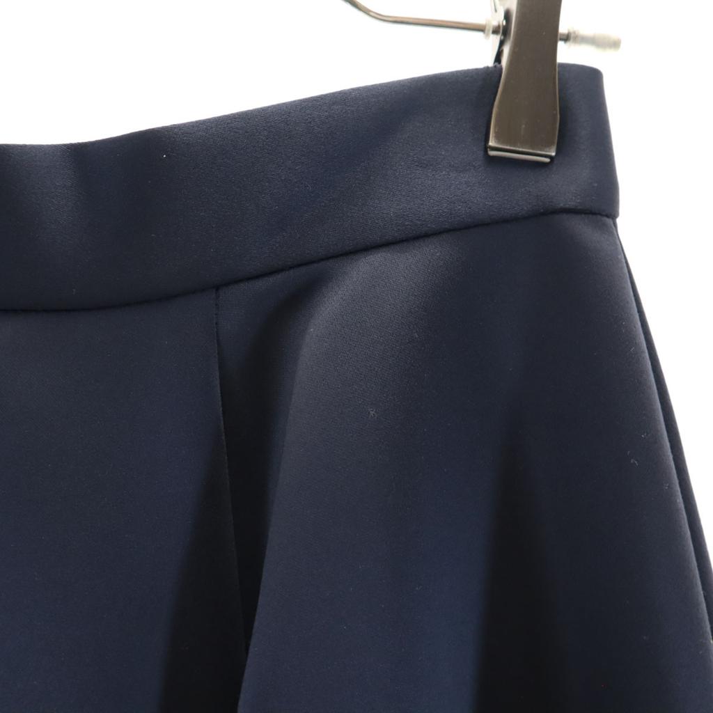 IENA Made In Japan Mimole Length Flare Skirt 38 Navy Women Used