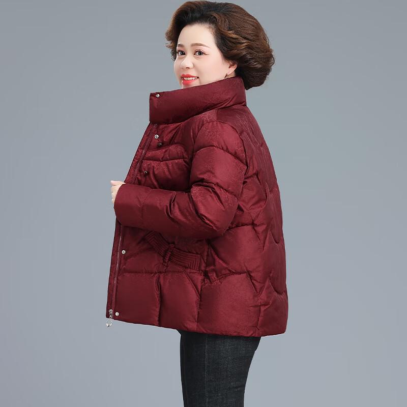 AIXUANMI Mid-Aged Women's New Chinese Style Padded Jacket