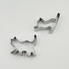Set of 2 Cat Cookie Cutters, Perfect for Baking, Confectionery, and Baking. Cute and Cute Biscuit/Cookie Cutter.