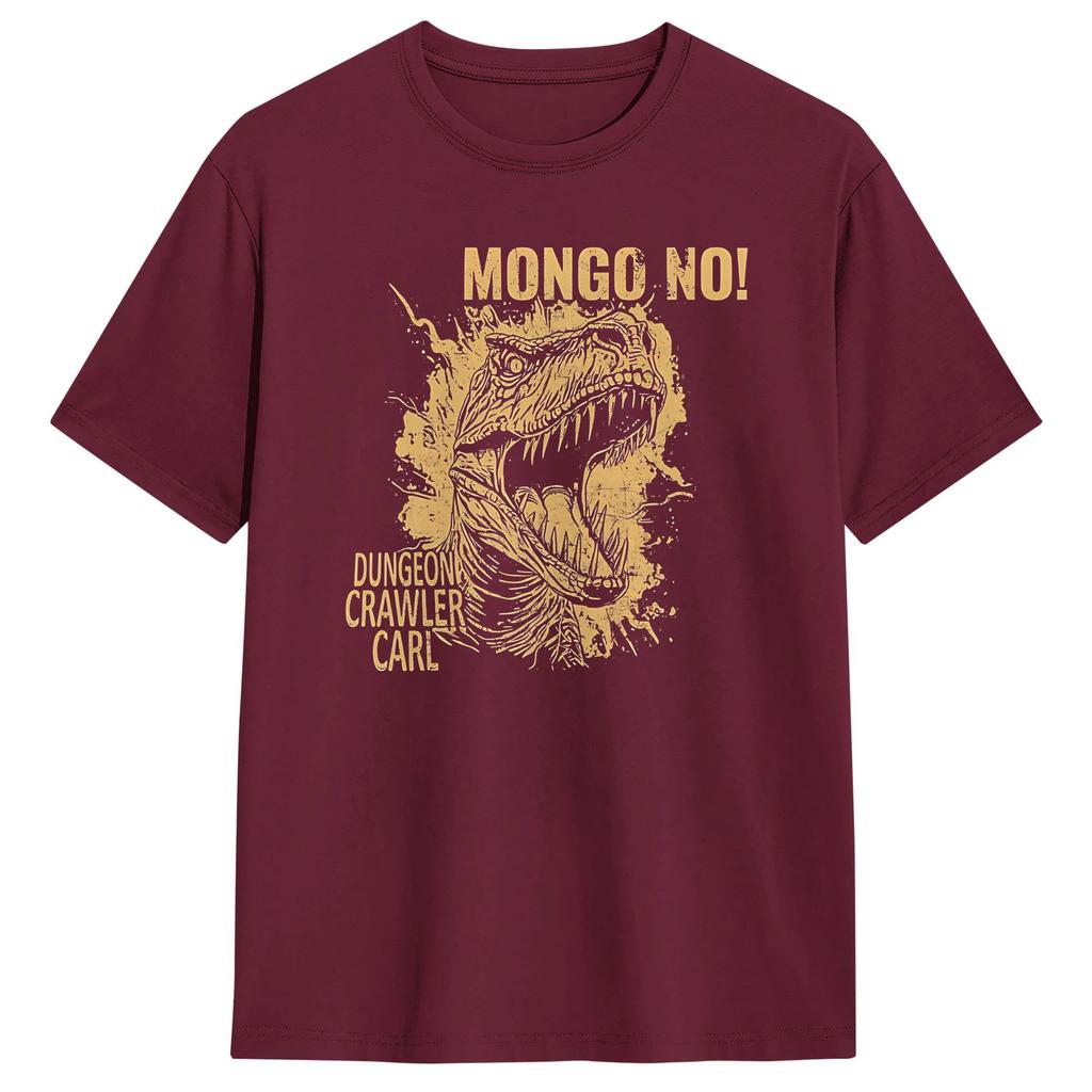 Oversized T Shirt Summer No Mongo Dungeon Crawler Carl Fan Art Vintage 90s TShirts Cotton Tshirt for Unisex Y2K Classic Top Tees