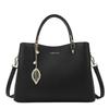 Women's Handbag New Fashionable and Simple Middle-aged Mother Bag, Large Capacity Multi Compartment Soft Leather Commuting Bag