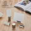 Geometric Shape Table Place Card Holder Solid Table Number Display Stand Menu Sign Holder  Hotel