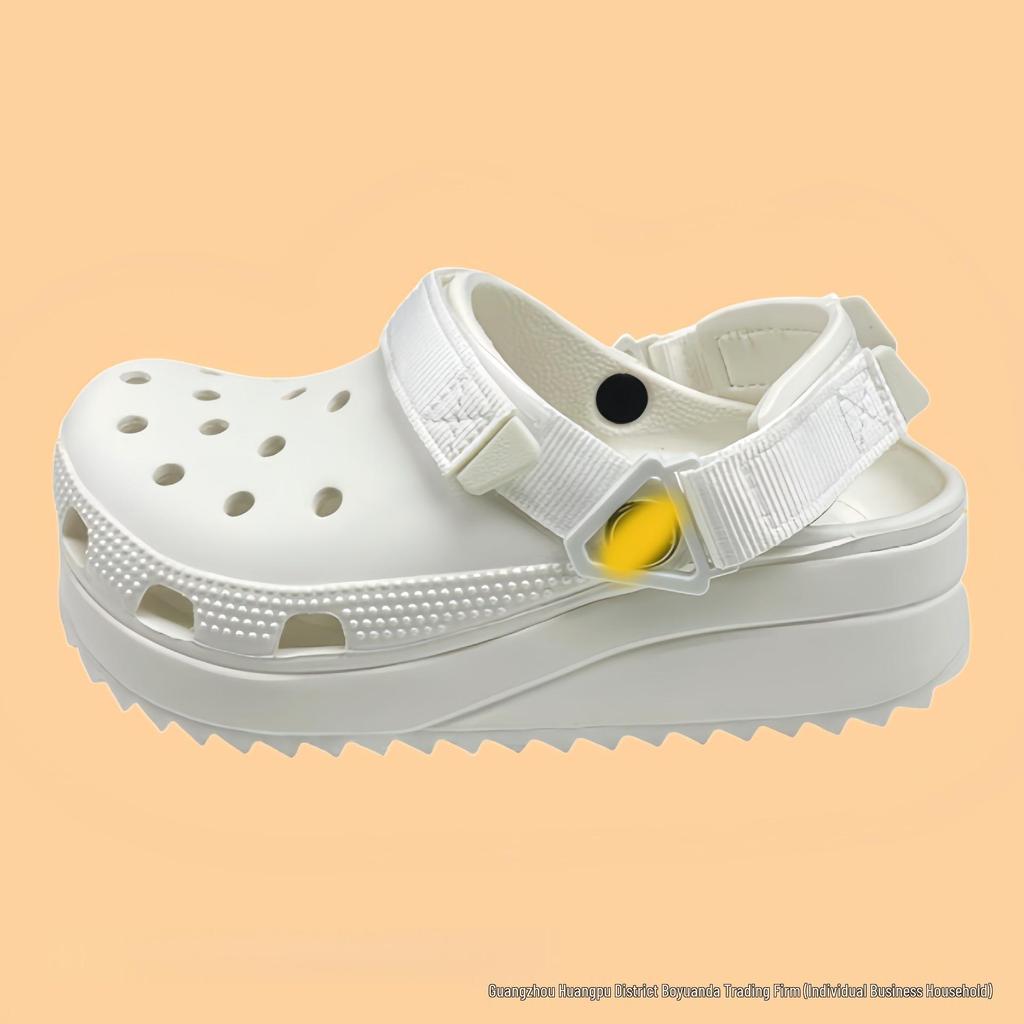 2025 Unisex Thick Sole Height-Boosting Closed Toe Sandals