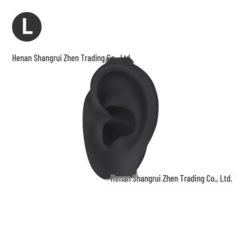 5D Ear Picking Silicone Model: Earphone Display, Acupoint, Jewelry & Hearing Aid Prop