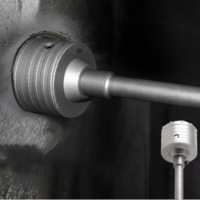 40mm-60mm Concrete Hole Saw Round Shaft High Strength Masonry Construction Tool Heavy Duty Metal Cutting Wall Drilling Saw
