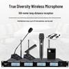 Huidu AT-400F Wireless 4-Channel Microphone System (CN version)