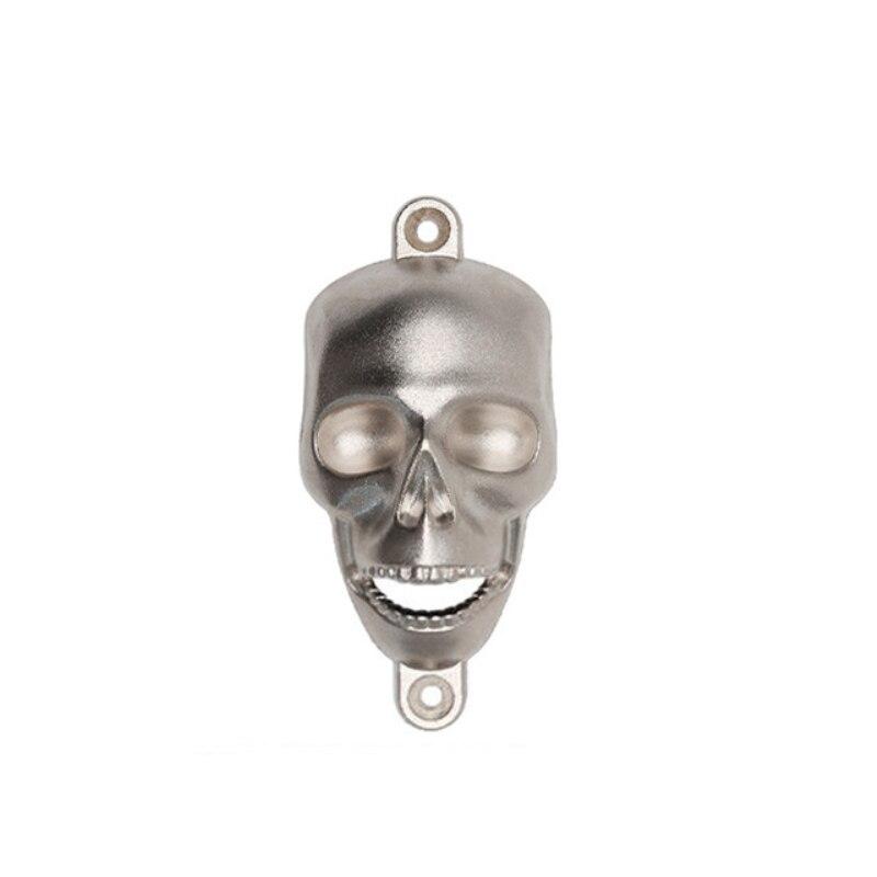 1Pcs Wall Bottle Opener Metal Skull Shaped Beer Opener Wall Mounted Bottle Opener Kitchen Tools Fashion Home Bar Wall Decorative