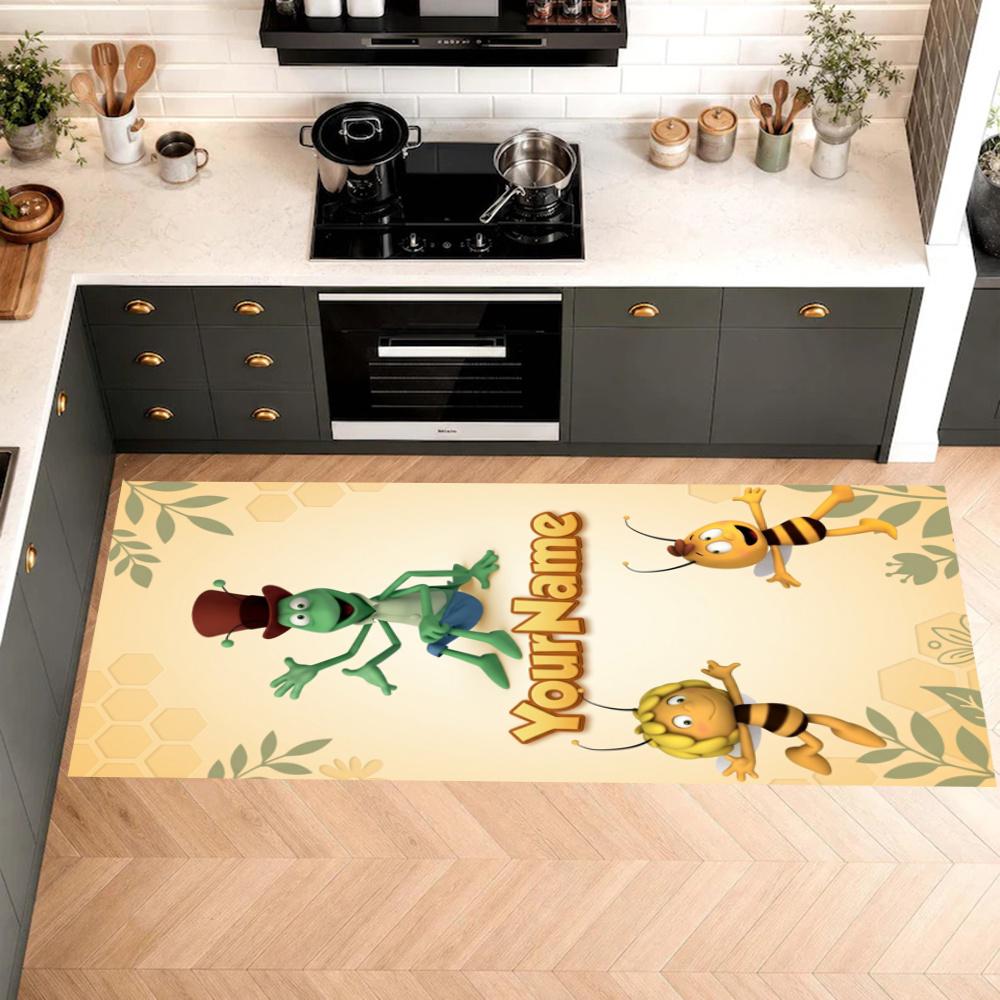 Biene Maja Customize Your Name Kitchen Rug Runner Rug Laundry Mat Hallway Entryway The Best Gift Choice