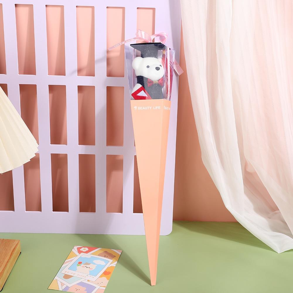 

Прекрасный букет из мишек, мультяшный букет для украшения, новый выпускной букет, вечеринка по случаю дня рождения розовый