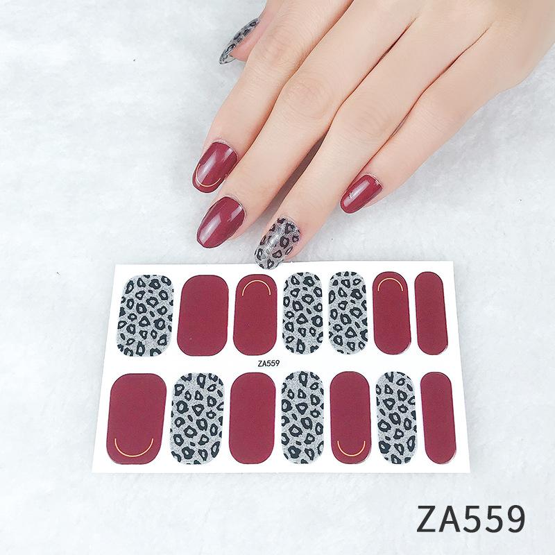 Nail Art Stickers Small Fresh Nail Art Stickers Leopard Print Nail Stickers Nail Stickers