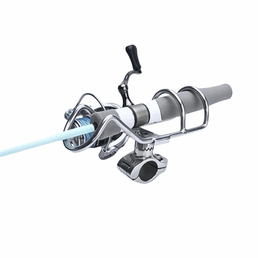 With Wrench Boat Fishing Guardrail Pole Support Fish Pole Socket Support  Boat Accessories