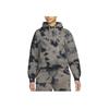 Jordan Heritage Tie-Dye Fleece-Lined Hoodie Women Tops Olive-Gray DM5239-040
