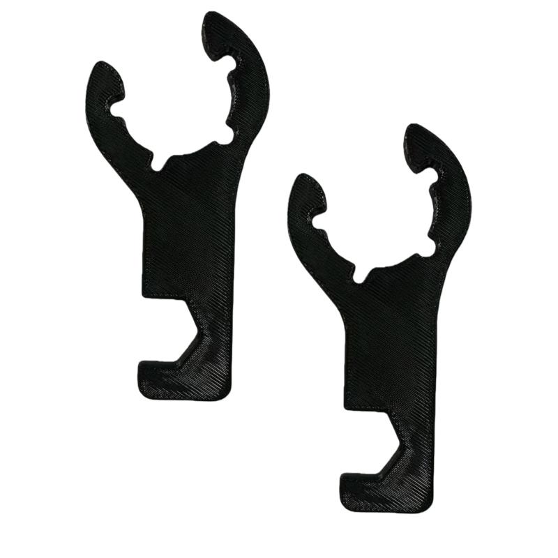 2pcs Multifunctional Gas Bottle Wrench Tools ABS Construction RVs Motorhome Campers Accessories Caravans Gas Bottle Wrench