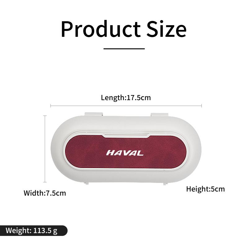 Car Sunglasses Storage Case Auto Sun Visor Card Clip For Great Wall Haval F7 H6 H2 SH3 H5 H7 H8 H9 M4 F7X F7H H2S Accessories