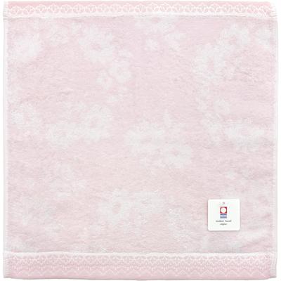 Hayashi Hand Towel, Approx. 34 X 35 Cm, Imabari Towel, Flower Waltz, Pink, WO202902