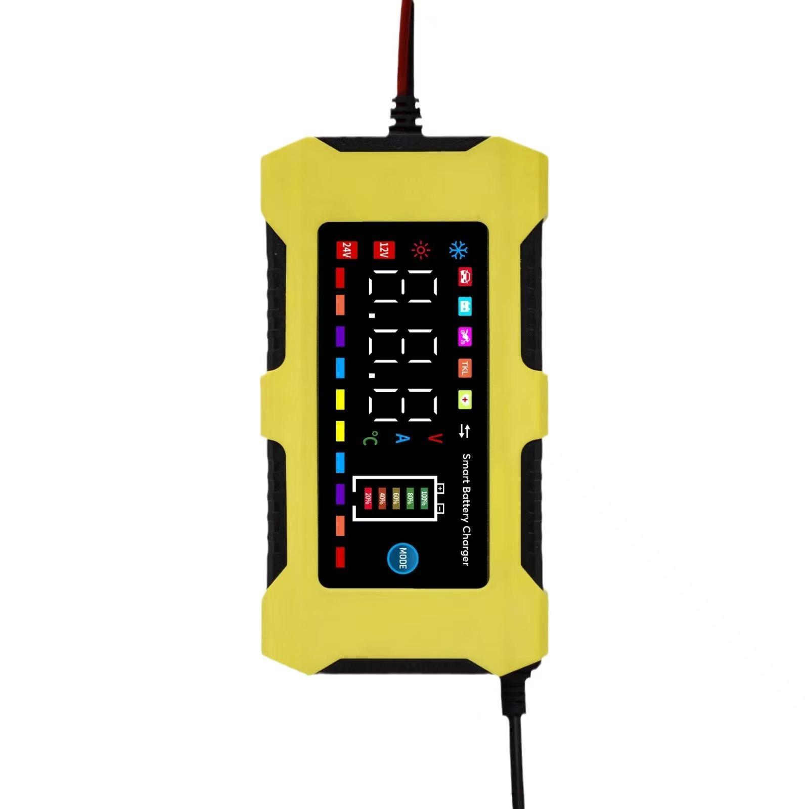 Battery Charger 12v6A Smart Charge Pulse Car Battery Charger EU