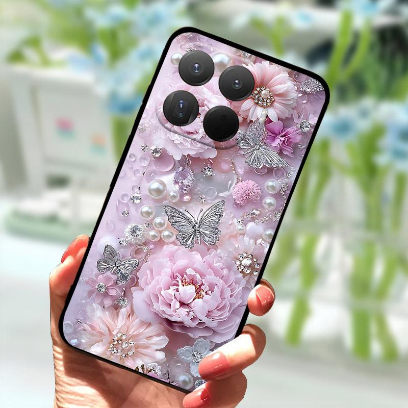 For Xiaomi 15T Pro 15T Case 2025 Fashion Luxury Soft Silicone TPU Cover For Xiaomi15T Pro 15TPro Shockproof Funda 15 T Coque