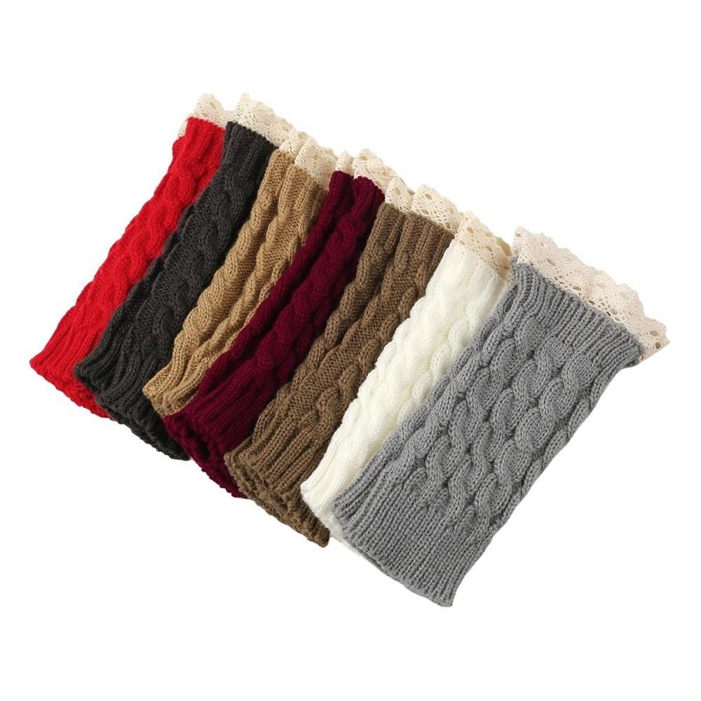 Thicken Half Finger Gloves Long Women Knitted Gloves Cozy Fingerless Mittens Winter Season