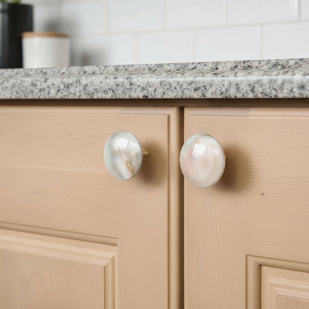 White Rough Crystal Drawer Knob Natural Rough Stone Cabinet Handle Wardrobe Pulls  Wardrobe Door