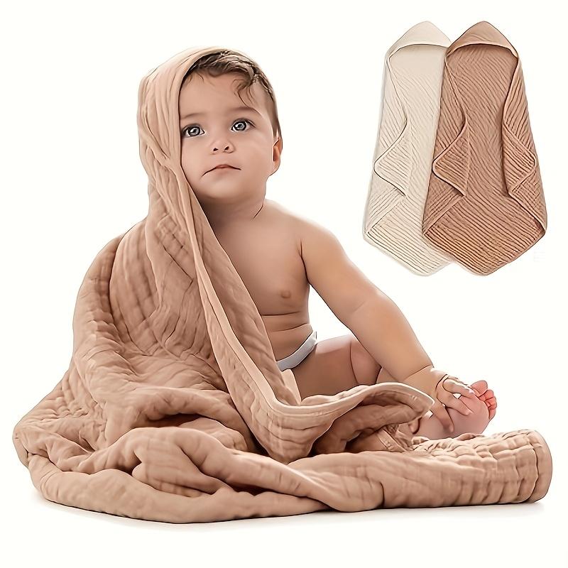2pcs Hooded Towel Set 76.2cm X 76.2cm Beach Towel Ultra Soft & Absorbent Bath Towels Warm Unisex Cute Design Swaddling Clothes