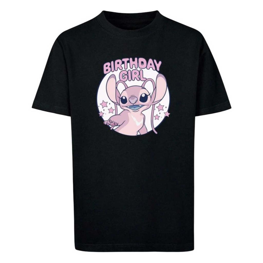 Lilo & Stitch Womens/Ladies Birthday Girl Cotton T-Shirt