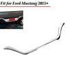 För Ford Mustang 2015+ Bakre Hög Backlampa Ljusremsor Skydd Trim Krom