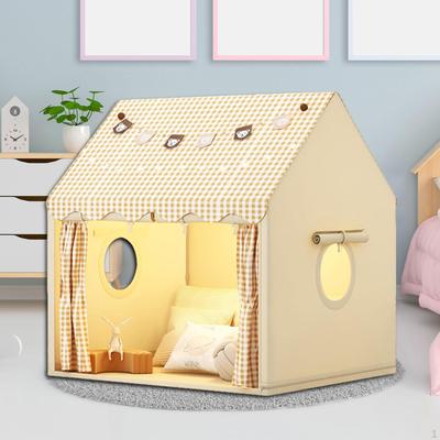 Kinderzelt Spielhaus DIY Bausatz Abnehmbar Multifunktional Einfach zu Installieren für Kleinkind Maschine
