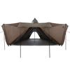Vidaxl Tipi Family Tent, 6-Person, Brown, Waterproof