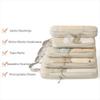 5Pcs Mesh Surface Waterproof Travel Organizer Bag 5 in 1 Set Toiletries Bag  Home