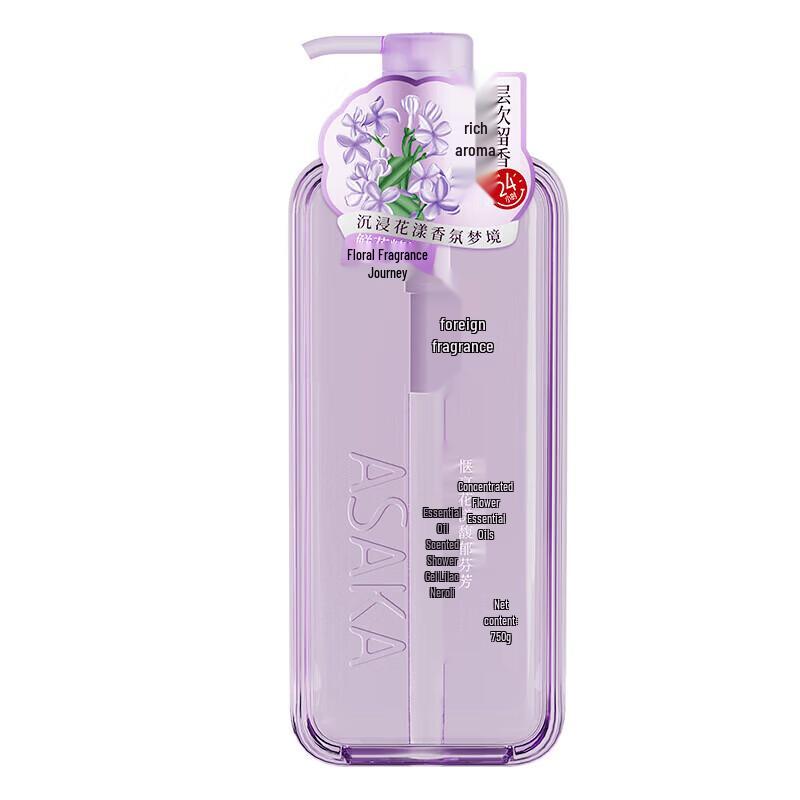 Asaka Essential Oil Fragrance Shower Gel