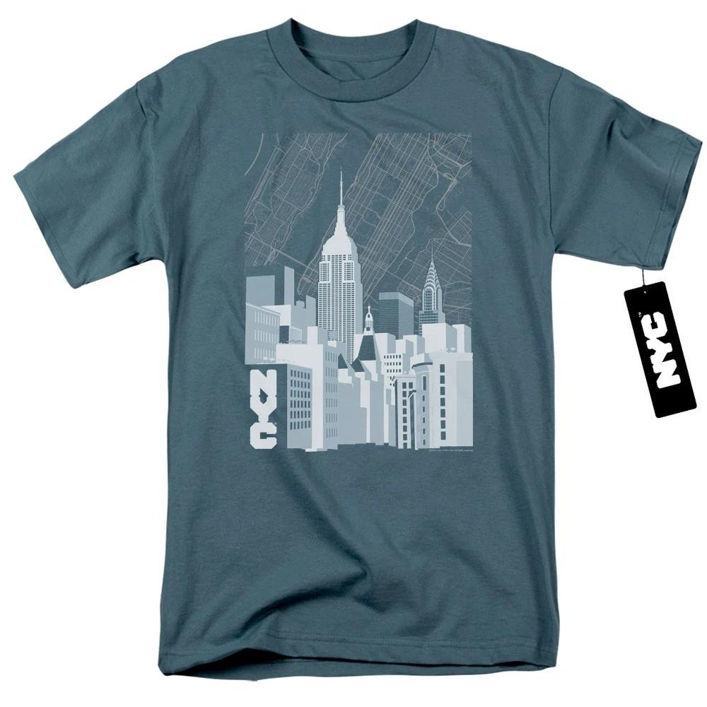 New York City Manhattan Monochrome V2 Licensed Children s T-shirt 140