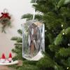 Shining Gemstone Christmas Pendants Transparent Christmas Tree Ornaments  Holiday Party Supplies
