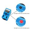 Inductive Proximity Sensor SN04-N NPN NO Normally Open Detection Approach Switch with SN Bracket (Blue, 2 Pack)