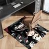 Thriller Manga Junji Ito Tomie0 Printed Absorbent Washable Carpet, Non-Slip Bathroom Mats, Kitchen Rugs, Yoga Mat,Living Room Entrance, Camping Picnic