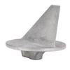 Aluminum Trim Tab Anode CMBRAVO3KITA Strong Structure Anode Replacement for Mariner Outboards 30‑200hp