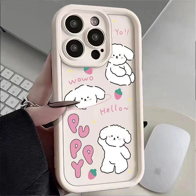 Cute for iphone16 mobile phone case Apple 15 anti-drop 14 cartoon 13promax new 12 Japanese and Korean 11xr