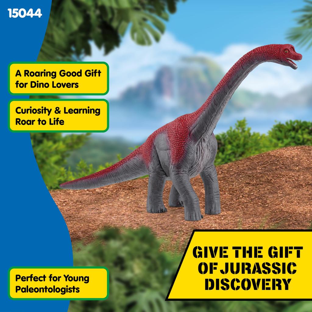 Schleich Dinosaurier Brachiosaurus 15044 (rot)