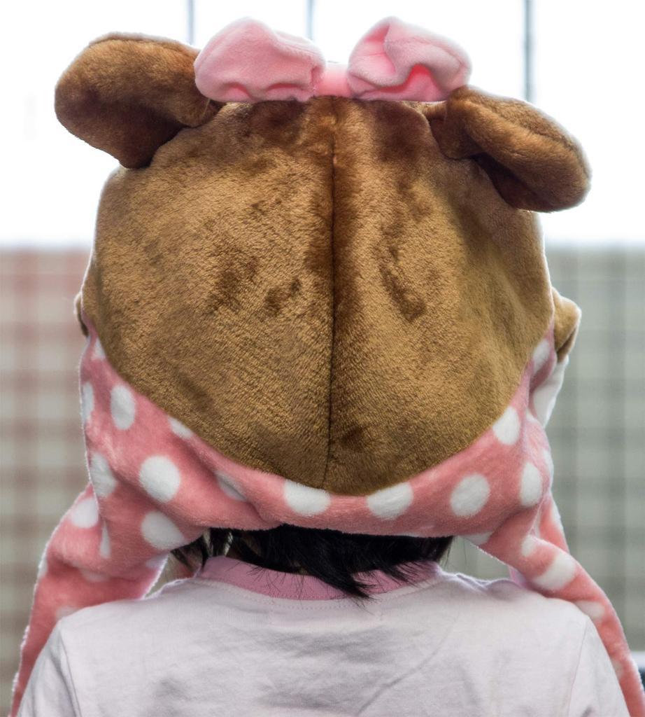 Hirasho Decorative Goods (Fashion Accessories) Disney Minnie Mouse One Size Fits All Hat with Moving Ears CPMC-06