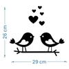 Branch Bird Love Acrylic Mirror Stickers Self-Adhesive Easy To Use 3D Wall Decorative DIY Sticker Home Decoration Accessories