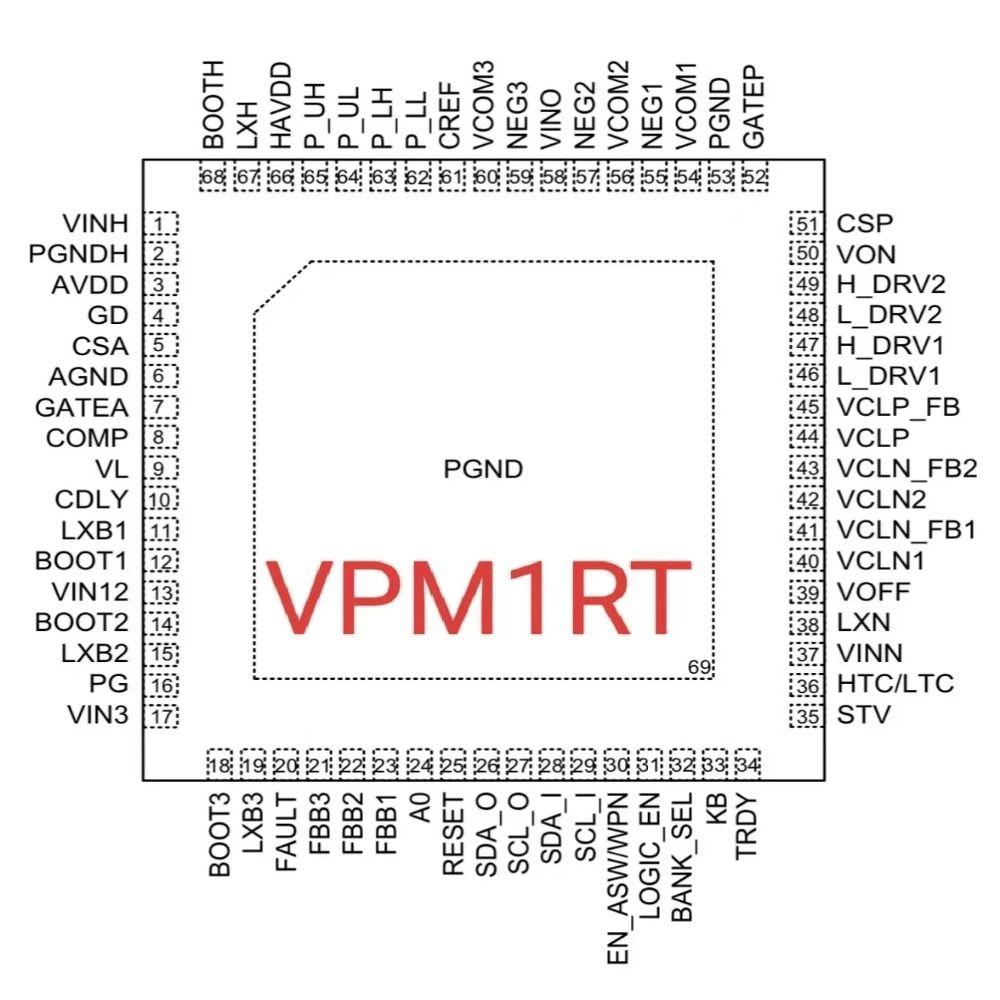 PMICS Module Voltage Module Regulation Board Programmer Module Board  Panel Repair