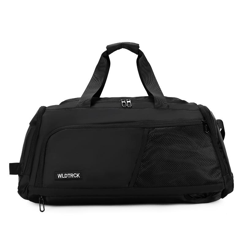 New fitness bag, travel bag, multi-functional, with separate compartments for wet and dry items, can be worn as a backpack or carried as a handbag,