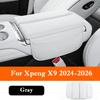 For Xpeng X9 Xiaopeng X9 Car Styling Armrest Cover Interior Center Console Armrest Box Protective Pad Leather Cushion Mat