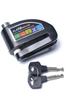 Motorcycle Disc Lock 110 Db Alarm Disk Lock Reminder Wired