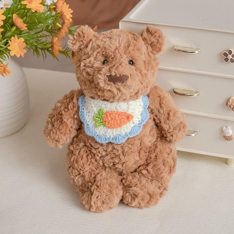 Plush Toy Bear Stuffed Animal Soft Short Plush Pp Cotton Doll Gift Girls For