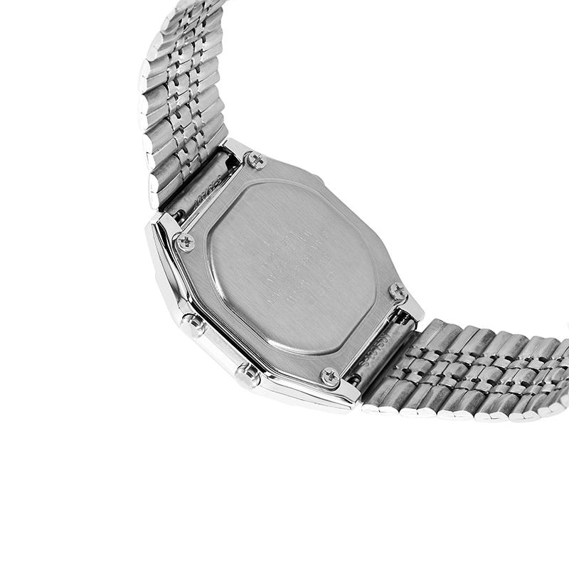 Casio STANDARD series small silver watch, business retro LCD, quartz movement, stainless steel strap, Japanese and Korean LA680WA-1B-INTERNATIONAL