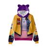 For K-POP witch hunter group cos clothing Rumi cosplay sweatshirt jacket clothing(XL)