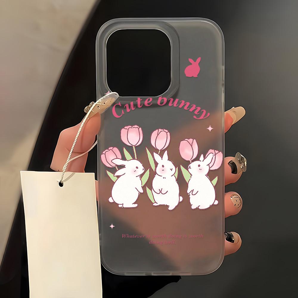 

Чехлы для мобильных телефонов iPhone 11 13 15 Pro Max 12 14 Pro Max Чехол для iPhone 16 15 Plus 13 Pro 12 Mini 13 Mini Матовая текстура Нарисованные мультяшные цветы iPhone 16 Pro лакричная конфета