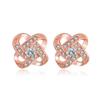 Korean Eternal Heart & Lucky Clover Earrings - Jewelry Collection
