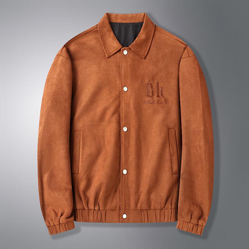 Dibinze Men's Plus Size Casual Lapel Jacket